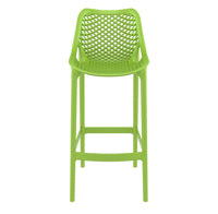 siesta air outdoor bar stool 75cm green 5