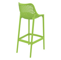 siesta air outdoor bar stool 75cm green 3