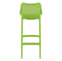 siesta air bar stool 75cm green 4