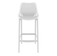 siesta air bar stool 75cm white 5