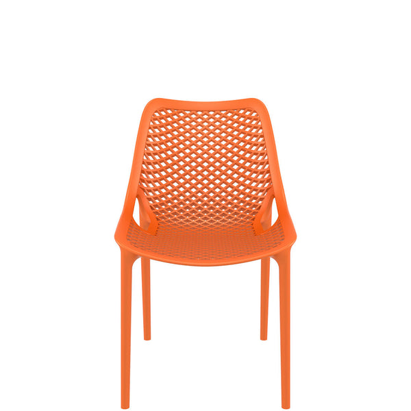 air commercial chair orange