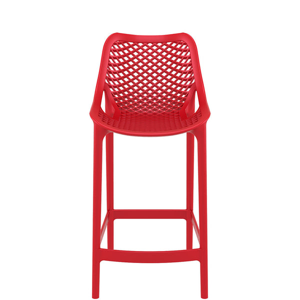 air kitchen bar stool red
