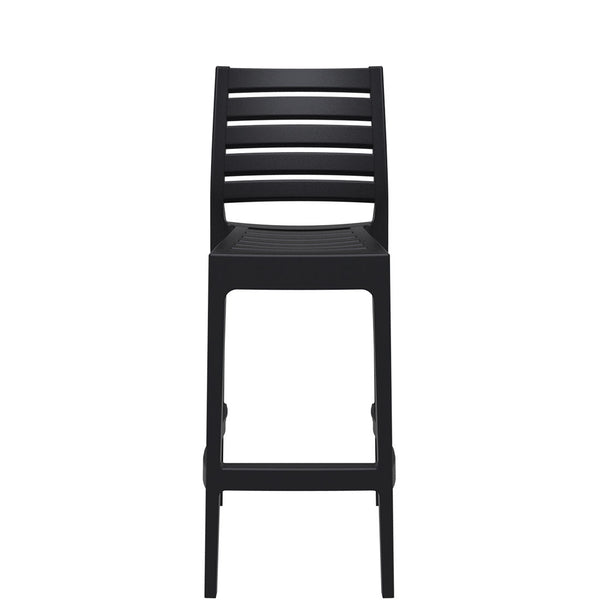 ares bar stool 75cm black 