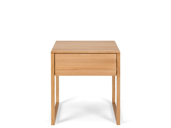 avon bedside table natural oak