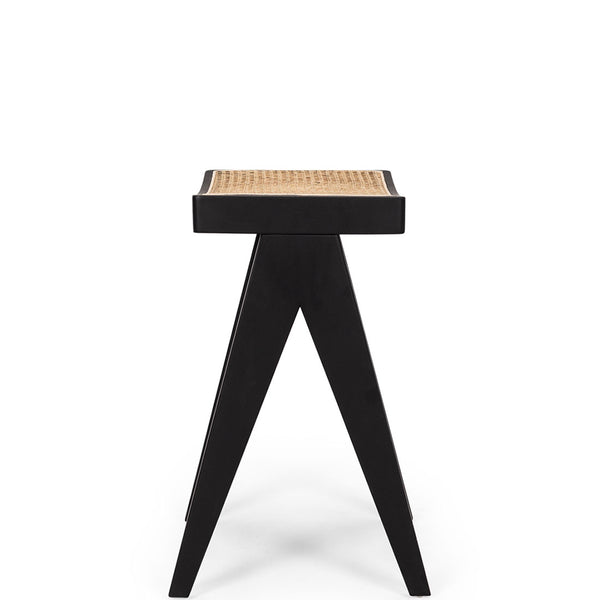 allegra bar stool 65cm black 1