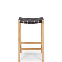 fusion breakfast bar stool woven black