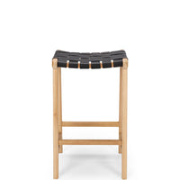 fusion bar stool woven black