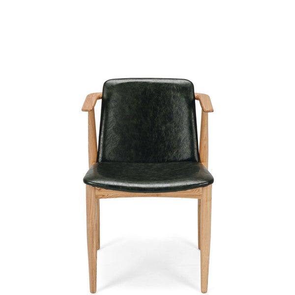 bella armchair green upholstery