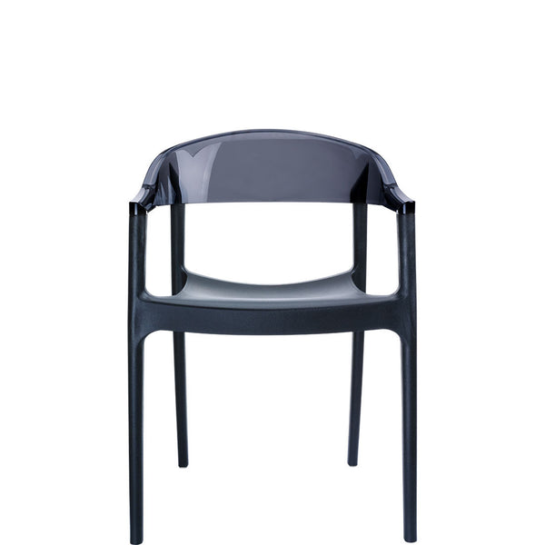 carmen commercial armchair black