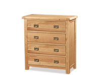 solsbury 4 drawer chest natural oak