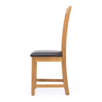 darwin wooden chair natural oak 2