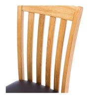 darwin wooden chair natural oak 5