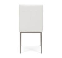 florence chair white upholstery 3