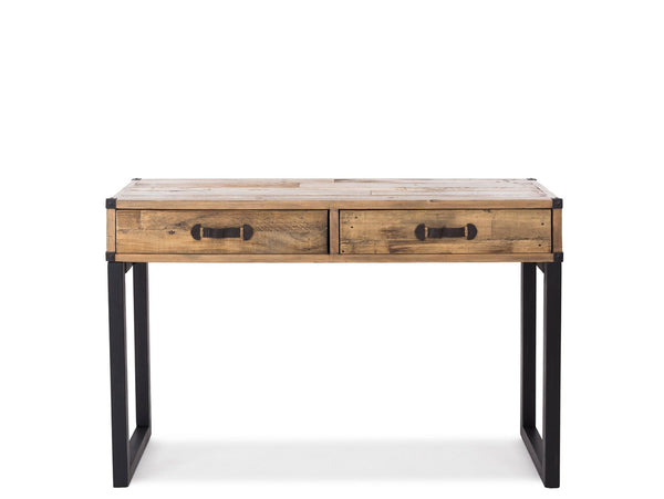 forged wooden console table