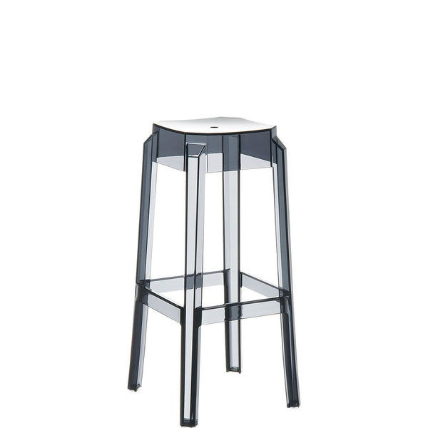 fox commercial bar stool smoked grey