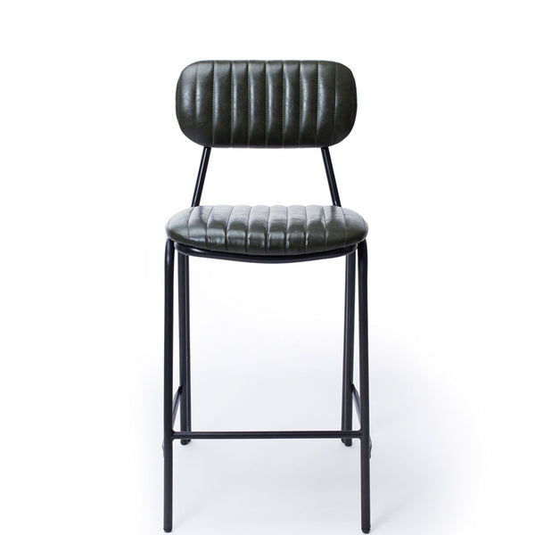 retro bar stool green