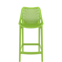 siesta air bar stool 65cm green