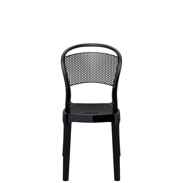 siesta bee outdoor chair gloss black