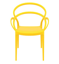 siesta mila outdoor armchair yellow 2