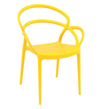 siesta mila armchair yellow 1