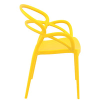 siesta mila outdoor armchair yellow 3