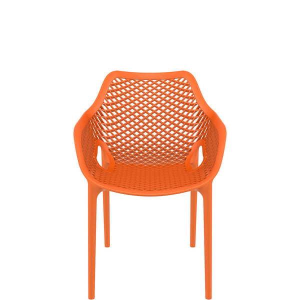 siesta air xl commercial chair orange