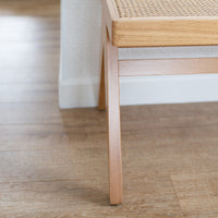 allegra bench seat natural oak 10