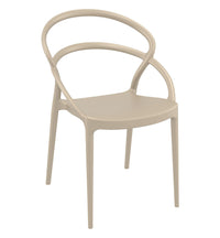siesta pia outdoor armchair taupe 1