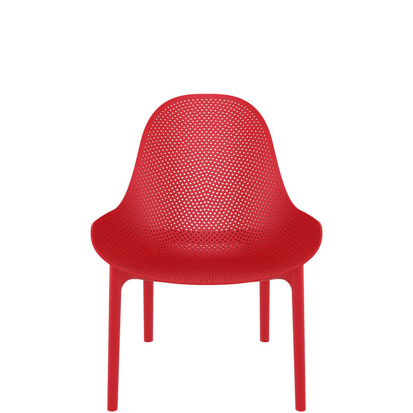 siesta sky lounge outdoor chair red