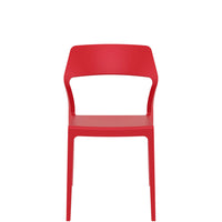 siesta snow outdoor chair red