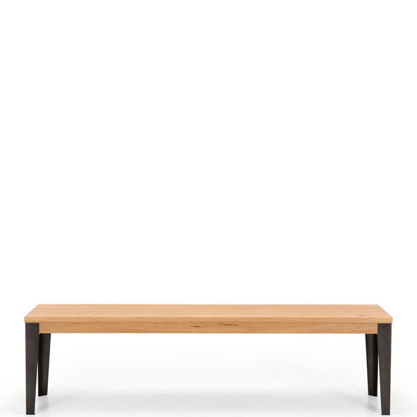 reno bench seat natural oak