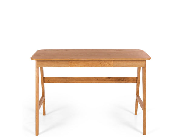 reno desk natural oak
