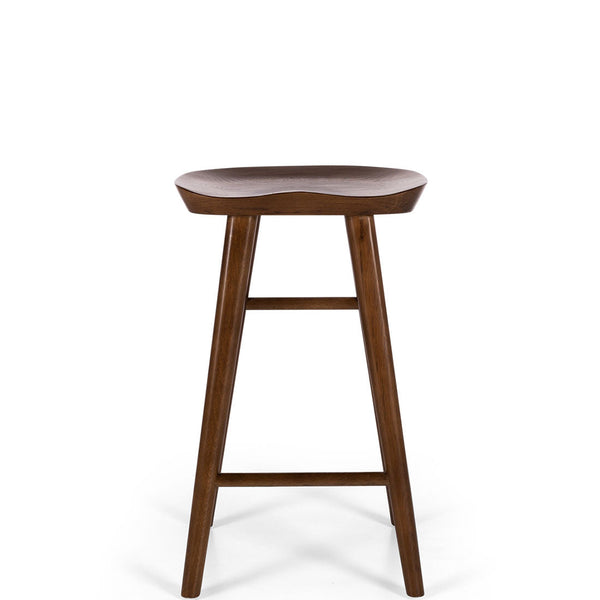 rivera wooden bar stool deep oak