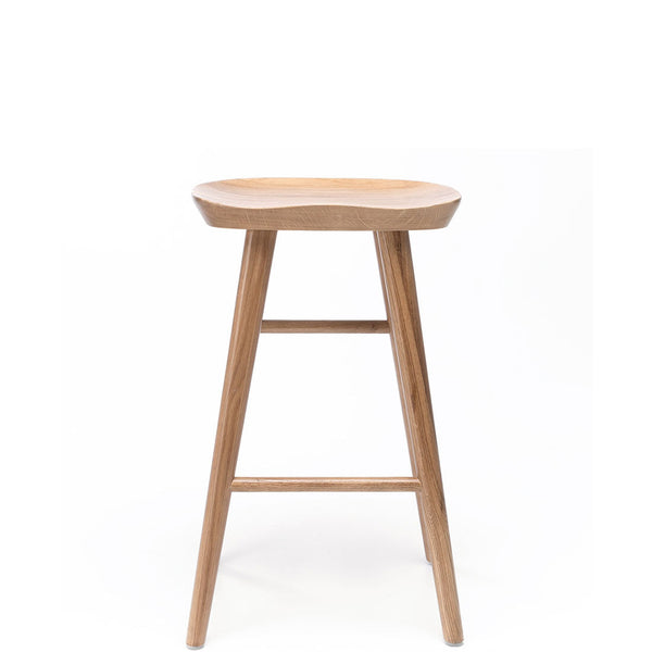 rivera wooden bar stool natural oak 