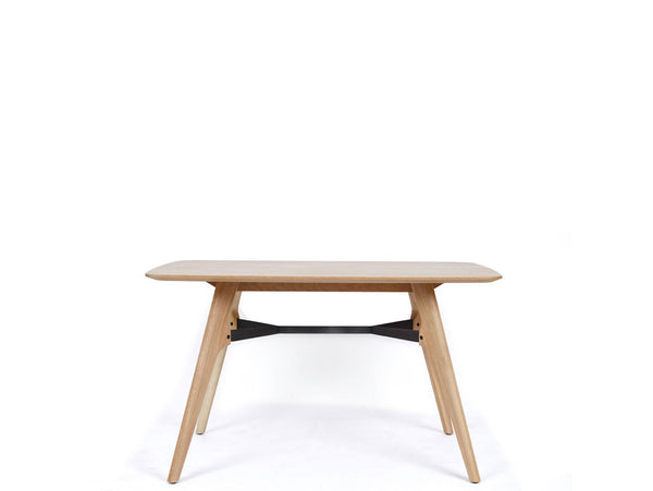 florence wooden dining table 130cm