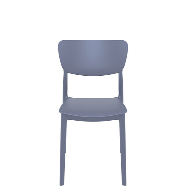 siesta monna chair dark grey