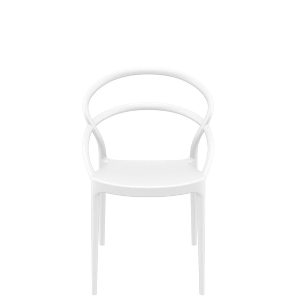 siesta pia armchair white