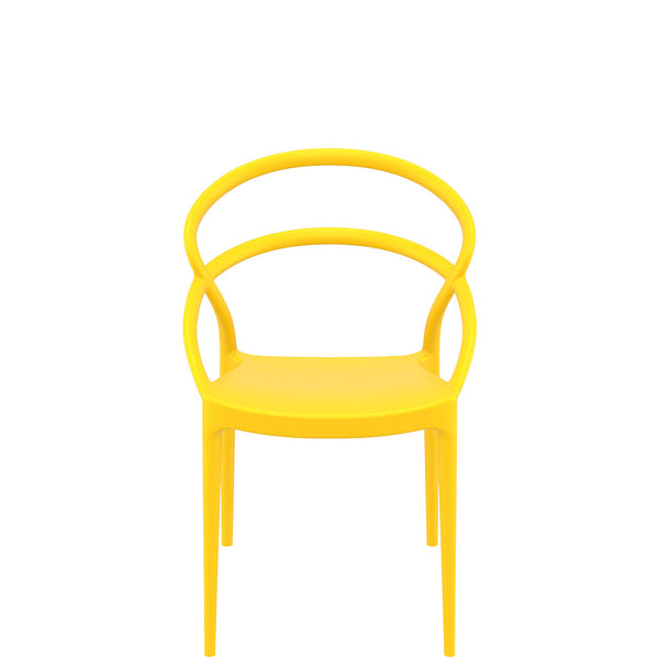 siesta pia armchair yellow