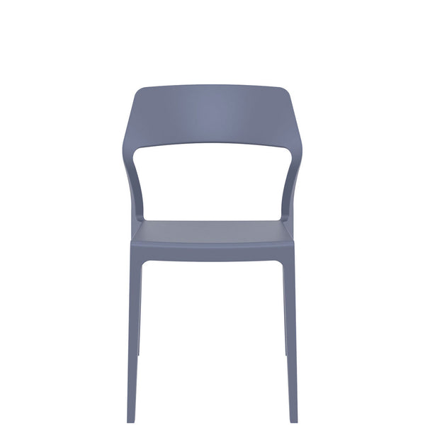 siesta snow chair dark grey