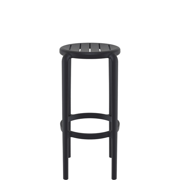 siesta tom bar stool 75cm black