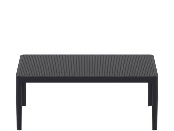 sky lounge outdoor coffee table black