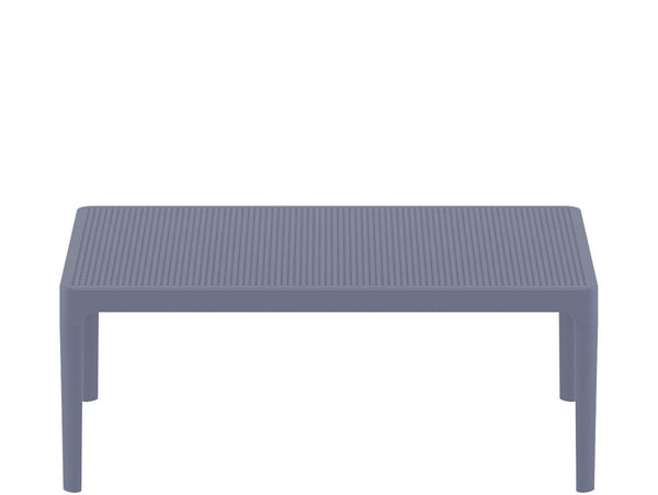 sky lounge outdoor coffee table dark grey