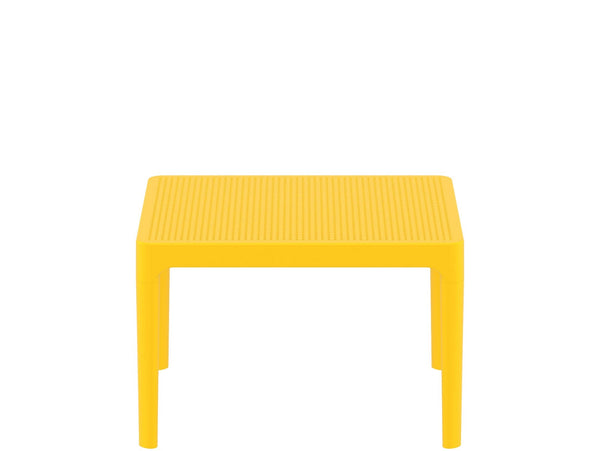 sky side outdoor coffee table yellow