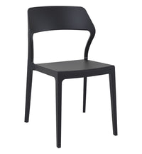 siesta snow outdoor chair black 1