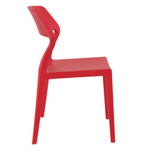 siesta snow outdoor chair red 3