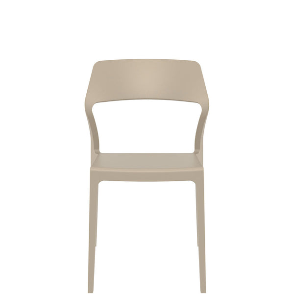 snow outdoor chair taupe