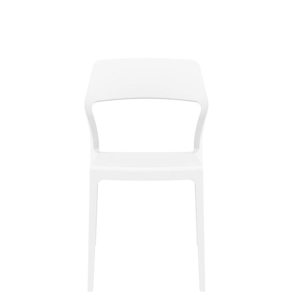 snow outdoor chair white