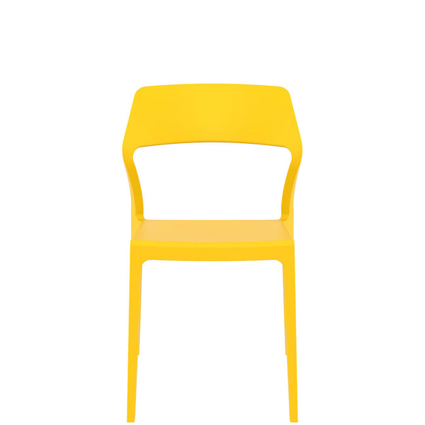snow outdoor chair yellow