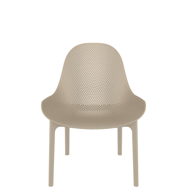 siesta sky lounge outdoor chair taupe