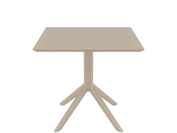 sky outdoor table taupe